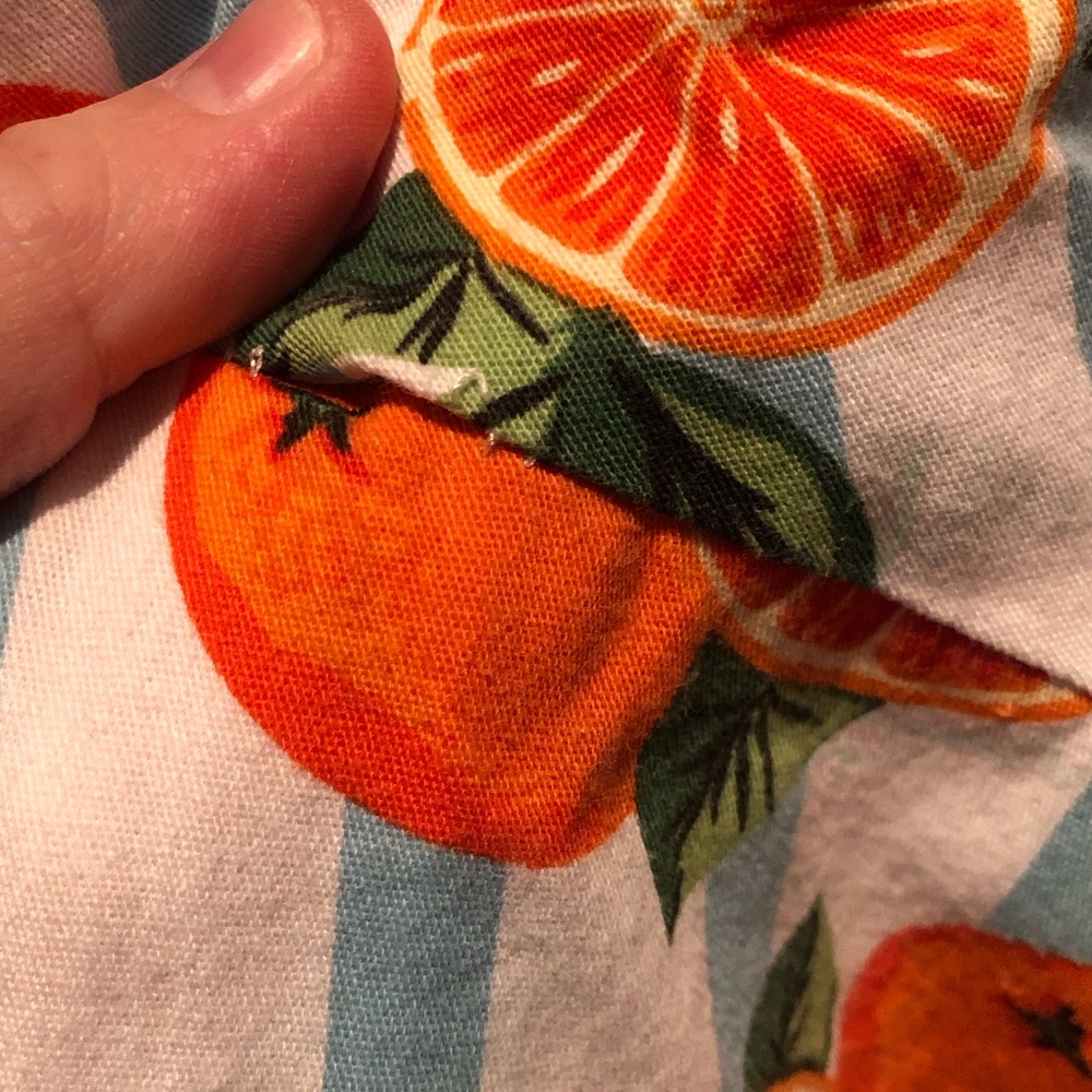 MODCLOTH x COLLECTIF Citrus Orange Blossom Stripe Swing Dress - Picture 11 of 11
